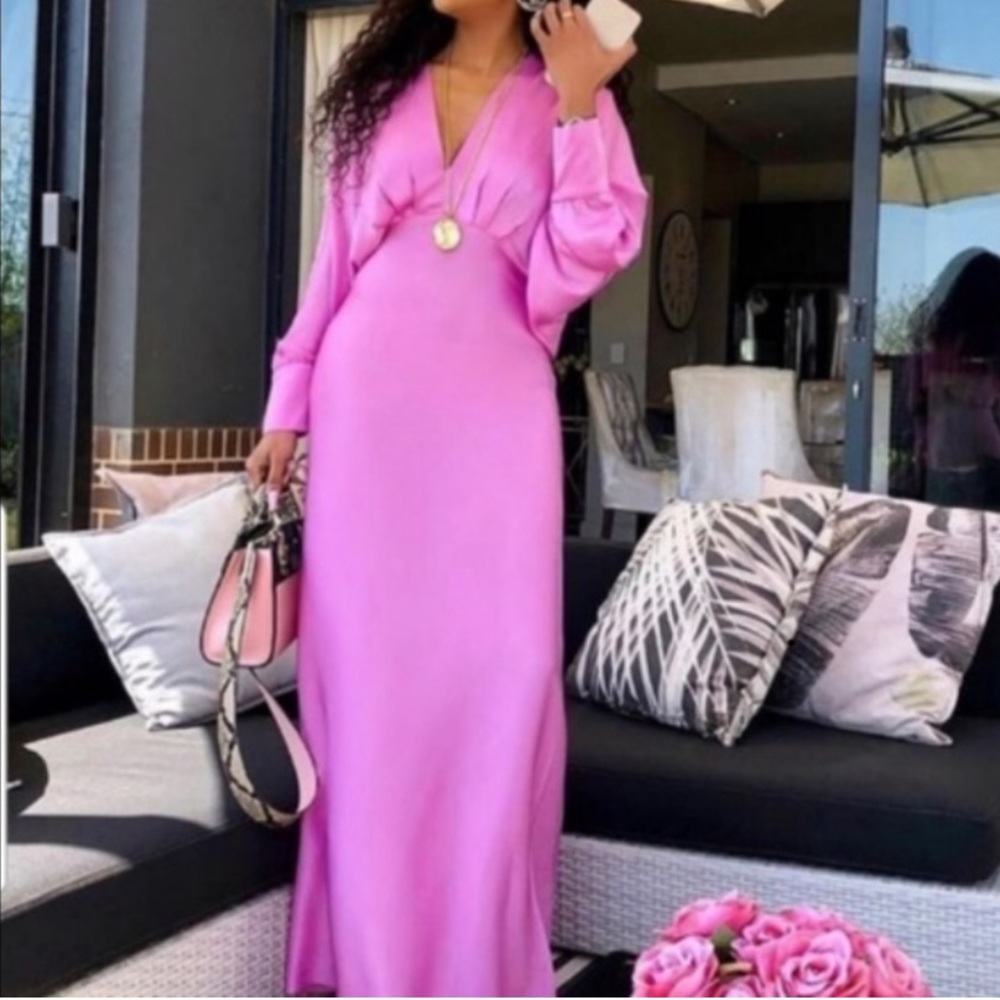 Zara Pink Maxi Dress